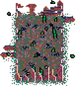 First fennel patch left completely devoured, out in open ground, above the 'New Gardens' info box in Spring Garden