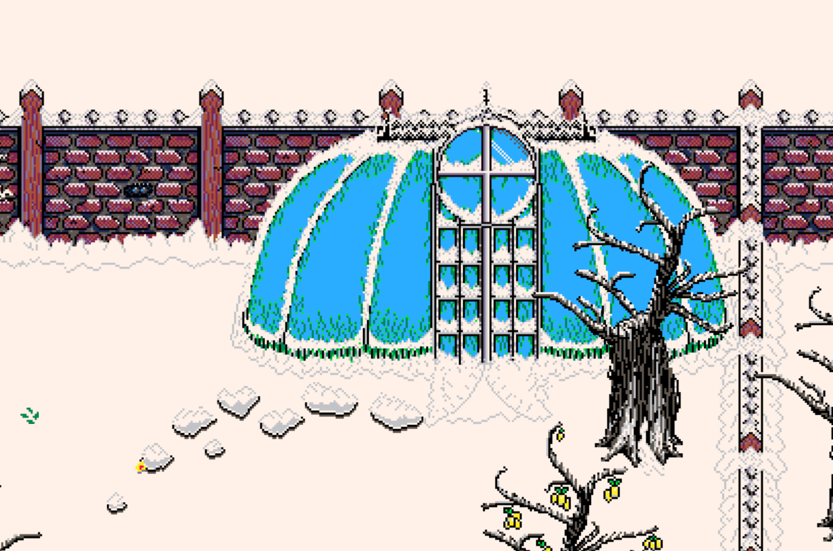 Poster graphic for Fowling Up My Lawn on a tablet orientated to landscape (light mode)