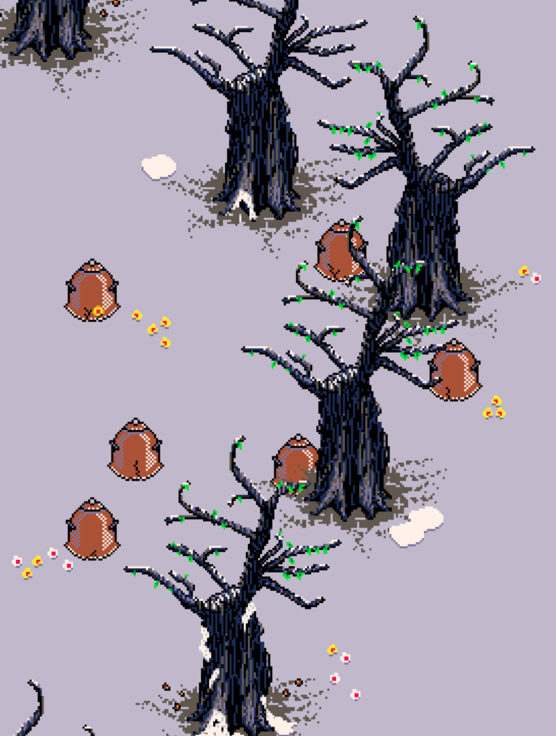 Poster graphic for Fowling Up My Lawn on a phone orientated to portrait (light mode)